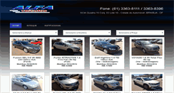 Desktop Screenshot of alfaveiculos.com.br